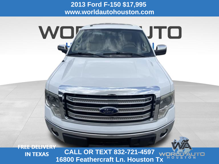 Used 2013 Ford F-150 Lariat with VIN 1FTFW1CT1DKD72610 for sale in Pecos, TX