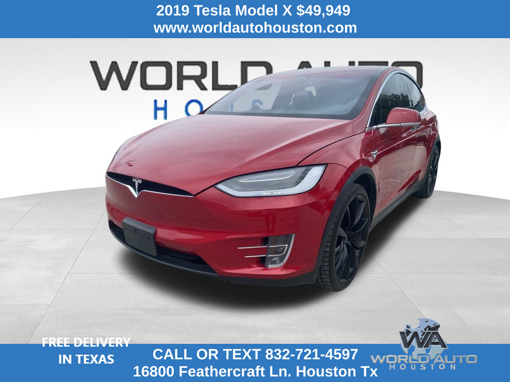 Used 2019 Tesla Model X Performance with VIN 5YJXCBE49KF162128 for sale in Pecos, TX